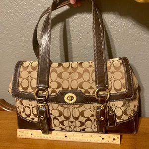 Coach Hampton Satchel Purse Handbag